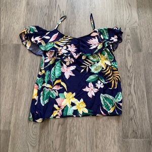 Cold shoulder top from Old navy